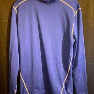 Under Armour Cold Gear Compression Base Layer Shirt Blue Mens xxl